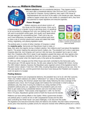 What Are Midterm Elections? HS Mini-Lesson Plan - Why Are Midterm Elections Important?