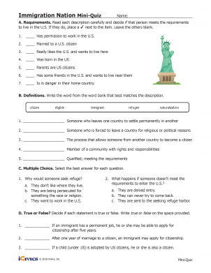 Immigration Nation Extension Pack - Immigration Lesson Plan - 2